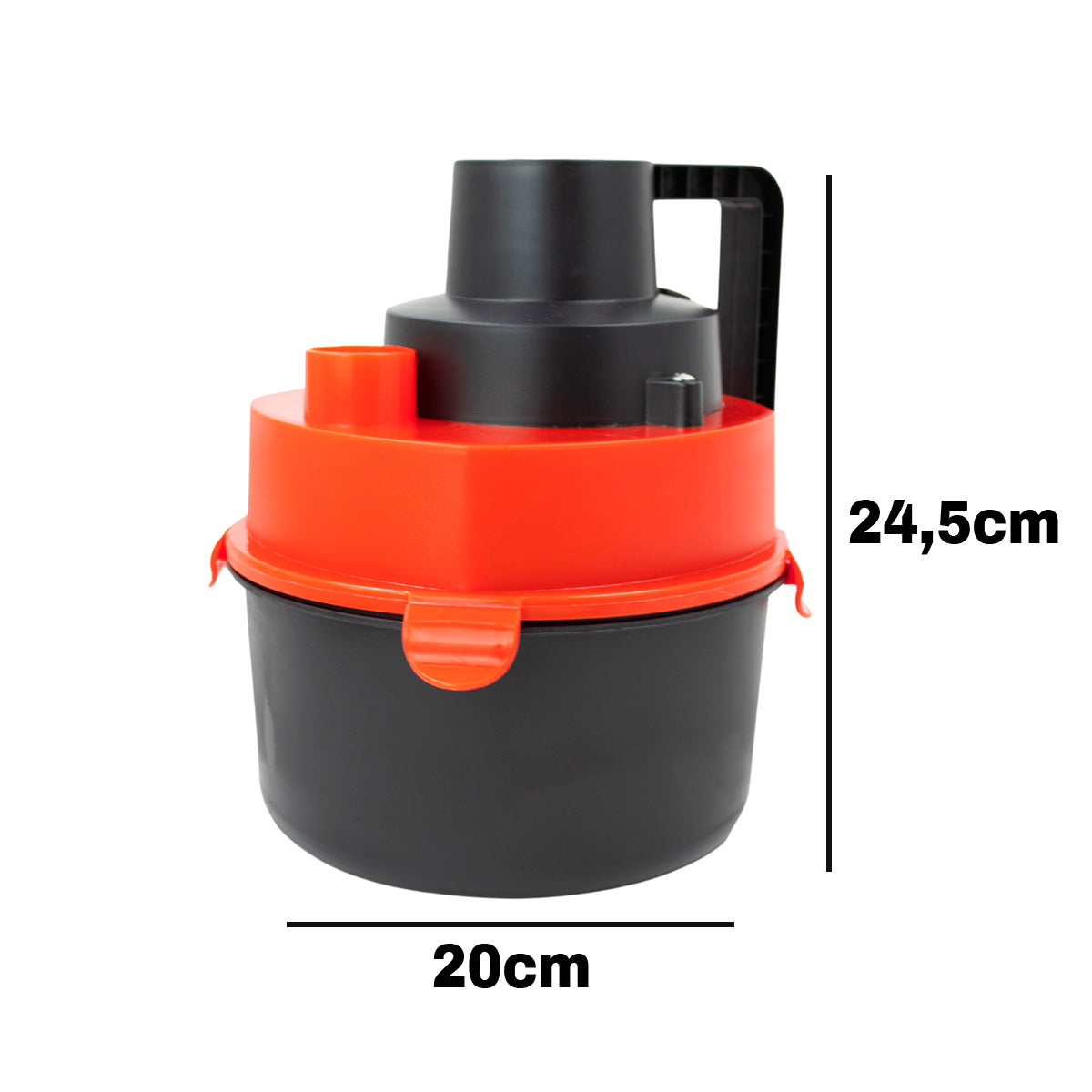 Aspirador De Pó Portátil Para Carro 12V 90w Com Alça