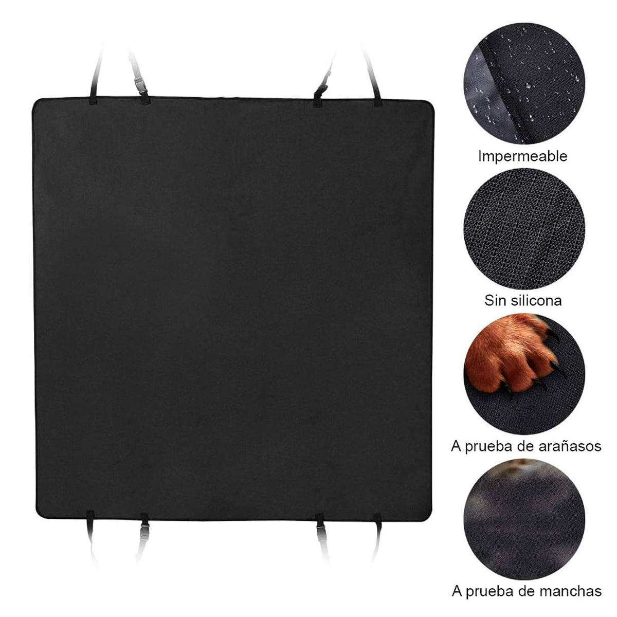 Capa de Proteção Para Banco de Automóveis Cães e Gatos