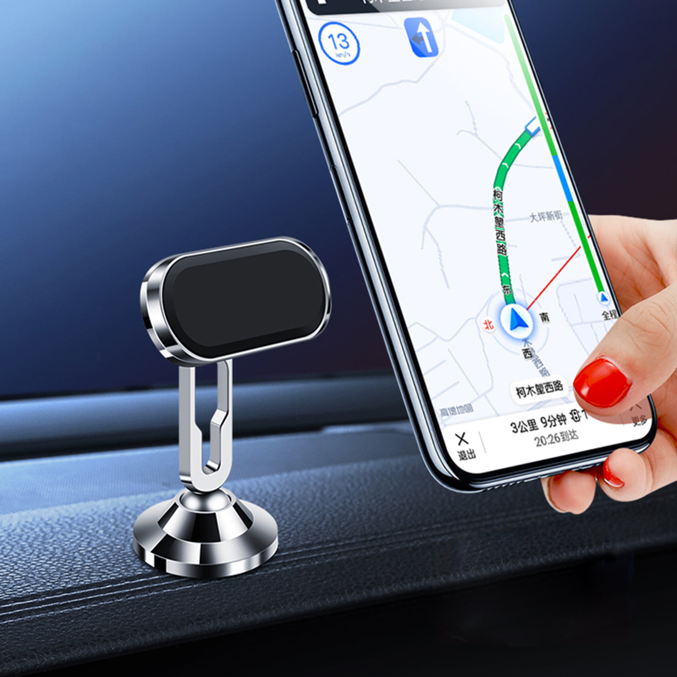 Suporte Celular Automotivo 360° Universal Magnético Para Carro Imã Veicular