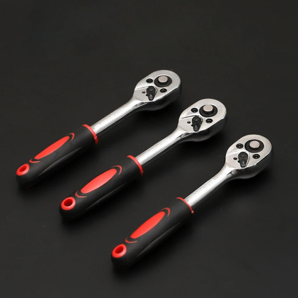 Kit Ferramentas 46 Peças - Chaves Catraca Jogo De Soquetes Allen Torx