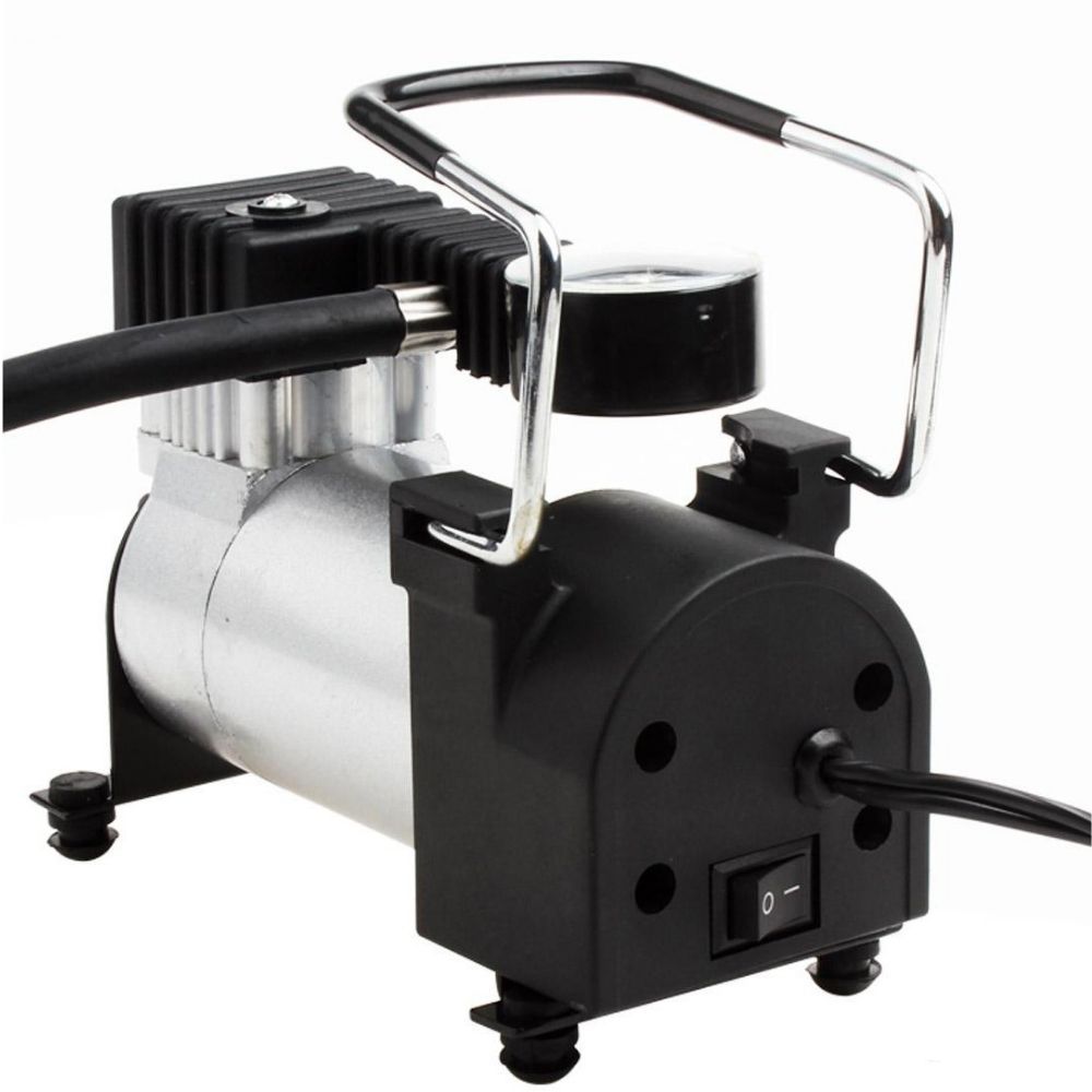 Compressor De Ar Veicular Profissional Portátil 12v Carro