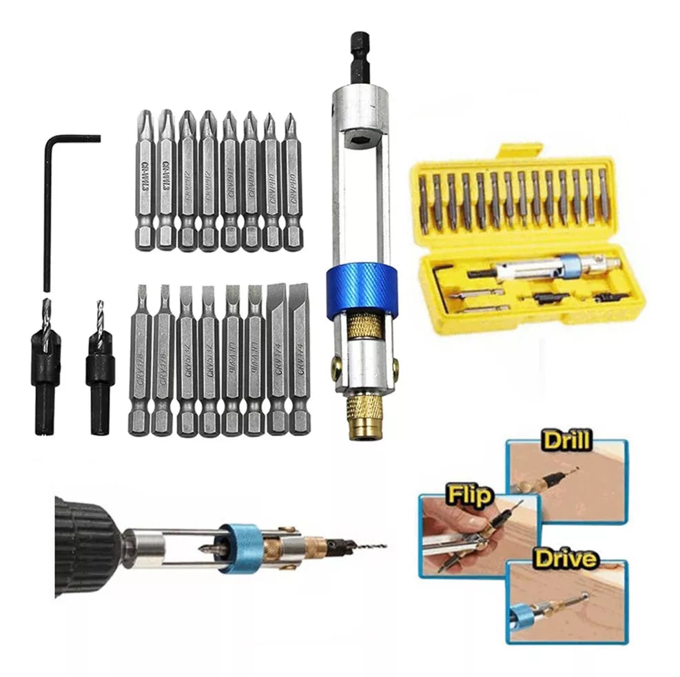 Broca Multi Chave Zende™ - Com 20 peças