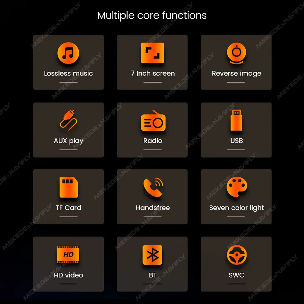 Central Multimídia Universal 7 Polegadas - EasyCar