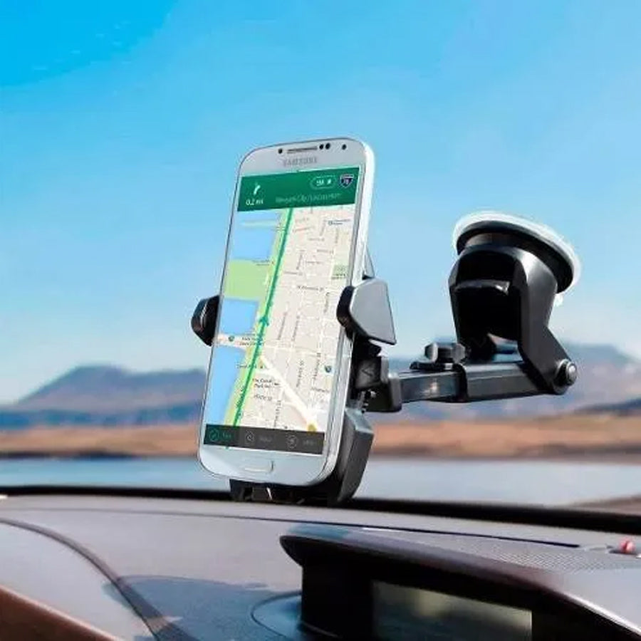 Suporte Para Celular Gps Articulável Silicon Sucker