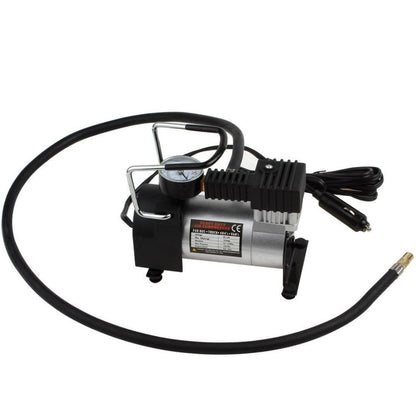 Compressor De Ar Veicular Profissional Portátil 12v Carro
