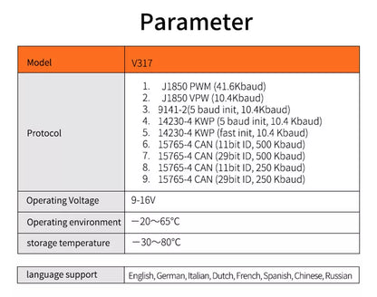 Scanner Veicular de Diagnóstico - Leitor OBD2